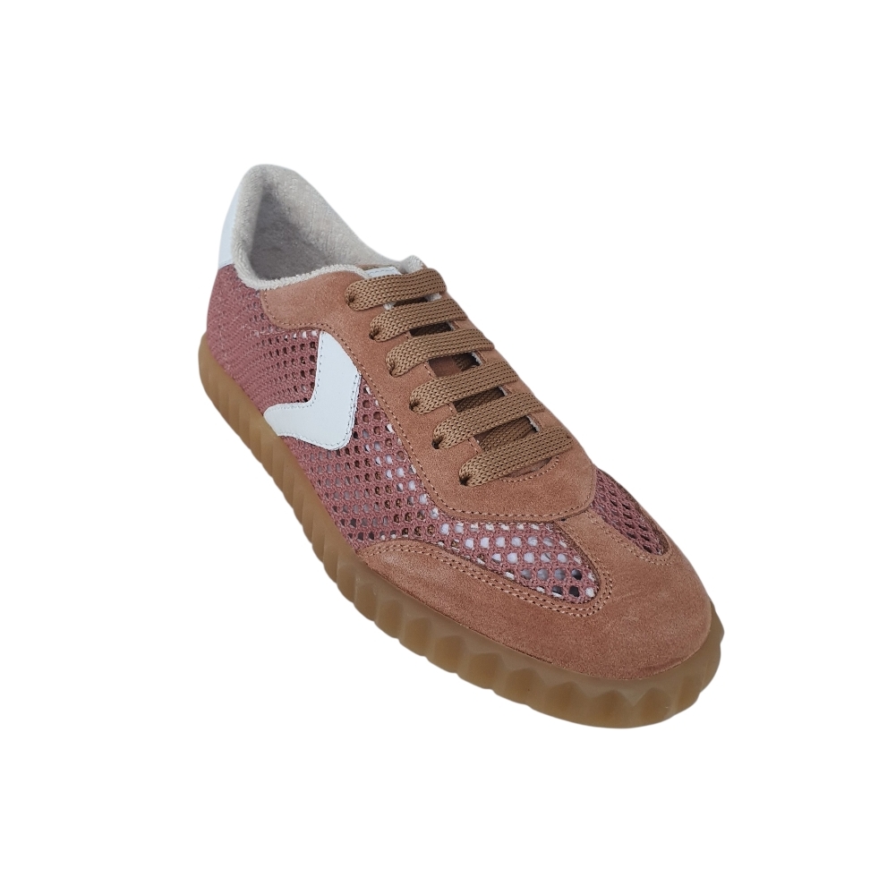 0012019816.03.1M75 Suede-fish net Siena rose-white